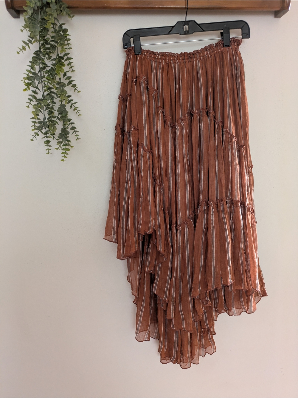 Free People Ember Midi Skirt
Boho Tiered Asymmetrical |
Cottagecore Festival